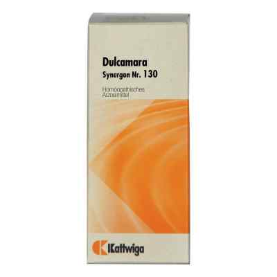 Synergon 130 Dulcamara Tropfen 50 ml von Kattwiga Arzneimittel GmbH PZN 01856269
