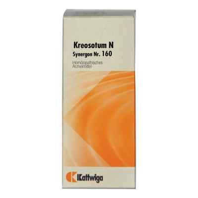 Synergon 160 Kreosotum N Tropfen 20 ml von Kattwiga Arzneimittel GmbH PZN 03635756