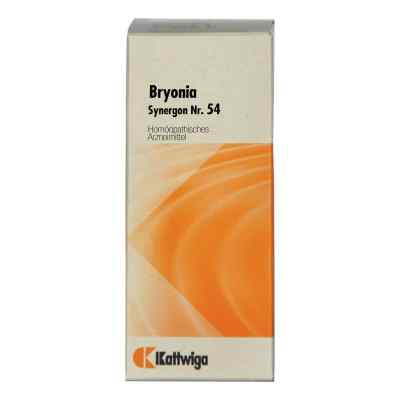 Synergon 54 Bryonia N Tropfen 20 ml von Kattwiga Arzneimittel GmbH PZN 04905301