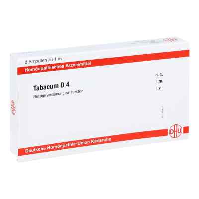 Tabacum D4 Ampullen 8X1 ml von DHU-Arzneimittel GmbH & Co. KG PZN 11708593