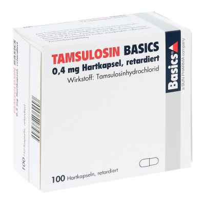 Tamsulosin Basics 0,4 mg Hartkapsel, retardiert 100 stk von Basics GmbH PZN 01896978