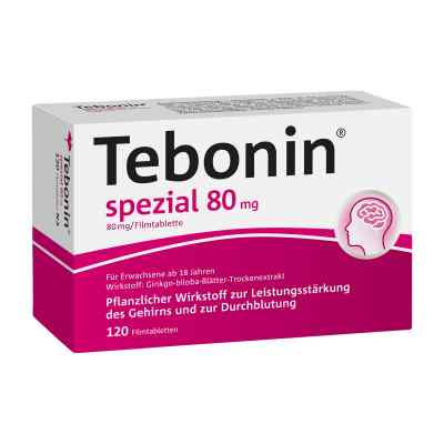 Tebonin spezial 80mg 120 stk von Dr.Willmar Schwabe GmbH & Co.KG PZN 07368364