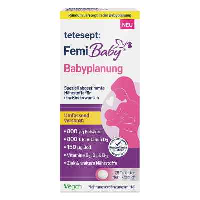 Tetesept Femi Baby Babyplanung Filmtabletten