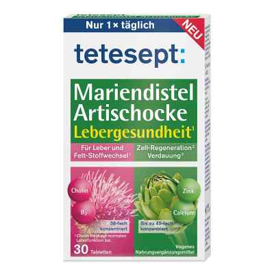 Tetesept Mariendistel Artischocke Tabletten