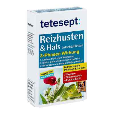 Tetesept Reizhusten & Hals Lutschtabletten 20 stk von Merz Consumer Care GmbH PZN 11089747