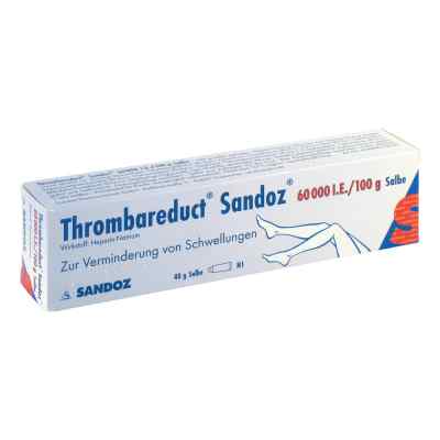 Thrombareduct Sandoz Salbe 60000 I.E./100g 40 g von Hexal AG PZN 00855581