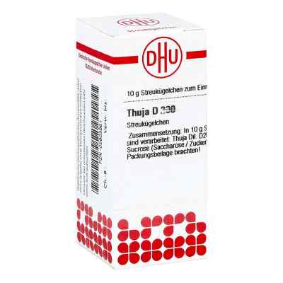 Thuja D 200 Globuli 10 g von DHU-Arzneimittel GmbH & Co. KG PZN 02803861
