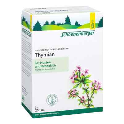 Thymiansaft Schoenenberger 3X200 ml von SALUS Pharma GmbH PZN 00700186