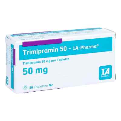 Trimipramin 50-1A Pharma 50 stk von 1 A Pharma GmbH PZN 00278497