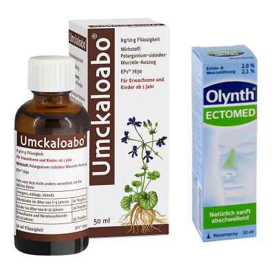 Umckaloabo + Olynth Ectomed Nasenspray 1 Pck von Dr.Willmar Schwabe GmbH & Co.KG PZN 08100067