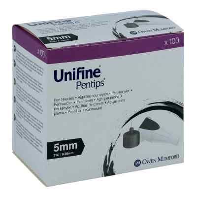 Unifine Pentips 5 mm 31 G Kanüle 100 stk von OWEN MUMFORD GmbH PZN 06564838