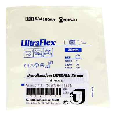 Urinalkondom 36 mm latexfrei selbsthaftend