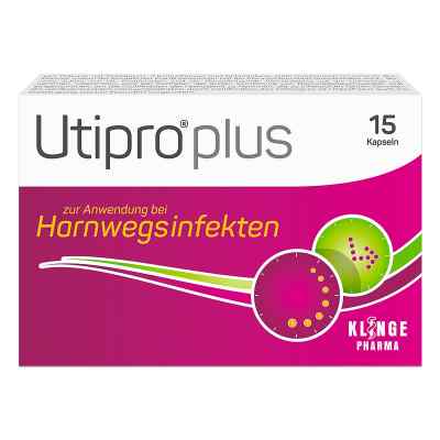 Utipro plus Kapseln 15 stk von Klinge Pharma GmbH PZN 11128772