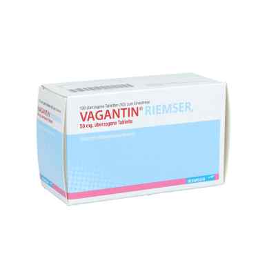 Vagantin Riemser 50 mg überzogene Tabletten 100 stk von RIEMSER Pharma GmbH PZN 10985824