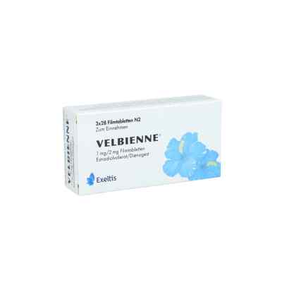 Velbienne 1 mg/2 mg Filmtabletten 3X28 stk von Exeltis Germany GmbH PZN 10980672