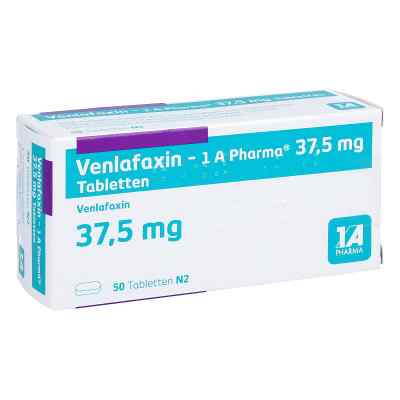 Venlafaxin-1A Pharma 37,5mg 50 stk von 1 A Pharma GmbH PZN 00852157