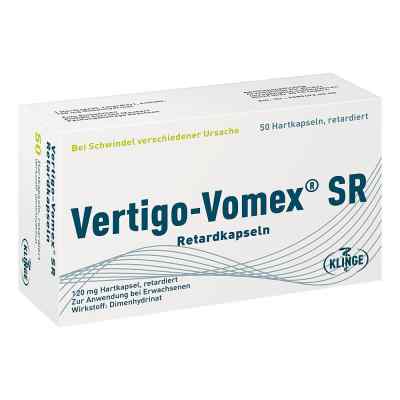 Vertigo-vomex Sr Retardkapseln 50 stk von Klinge Pharma GmbH PZN 06898491