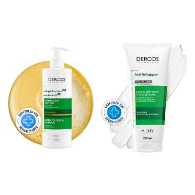 Vichy Dercos Anti-schuppen Shampoo trock. Kopfh.+ Conditioner