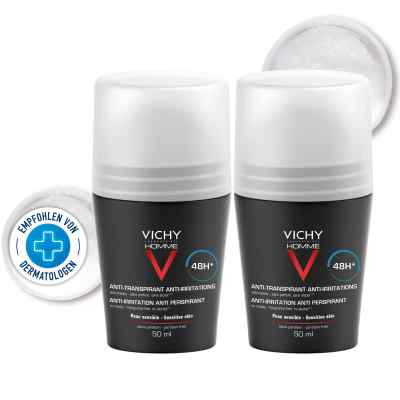 Vichy Homme Deo Roll on für sensible Haut 48h Dp