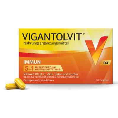 Vigantolvit Immun Filmtabletten 60 stk von WICK Pharma - Zweigniederlassung PZN 16752328