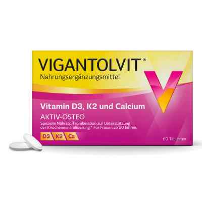 Vigantolvit Vitamin D3 K2 Calcium Filmtabletten 60 stk von Procter & Gamble GmbH PZN 14371728