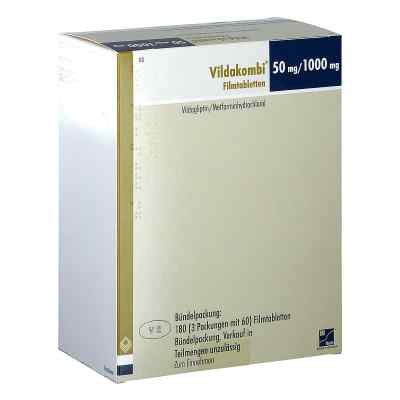 Vildakombi 50 Mg/1000 Mg Filmtabletten