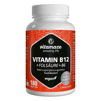 Vispura VITAMIN B12 1.000 μg hochdos.+B9+B6 vegan