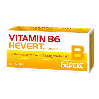 Vitamin B6 Hevert Tabletten 50 stk von Hevert Arzneimittel GmbH & Co. K PZN 04897731