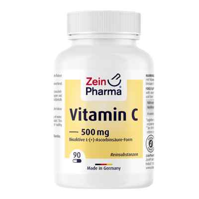 Vitamin C 500 mg Kapseln 90 stk von ZeinPharma Germany GmbH PZN 08922408