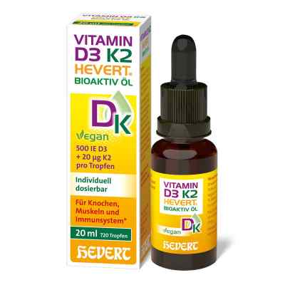 Vitamin D3 K2 Hevert Bioaktiv Öl