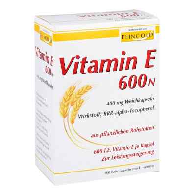 Vitamin E 600 N Weichkapseln 100 stk von Burton Feingold PZN 11526165