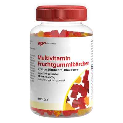 Vitamin Fruchtgummibärchen Mit Vitamin C Und Zink Zuckerfrei 60 stk von Apologistics GmbH PZN 16908486