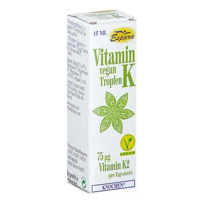 Vitamin K-tropfen vegan 15 ml von Espara GmbH PZN 14351499