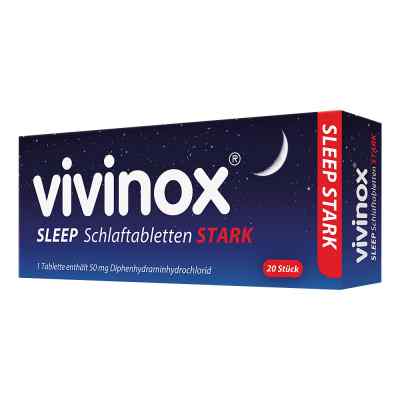 Vivinox Sleep Schlaftabletten stark 20 stk von Dr. Gerhard Mann PZN 02083906