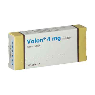 Volon 4 mg Tabletten 20 stk von DERMAPHARM AG PZN 01115774