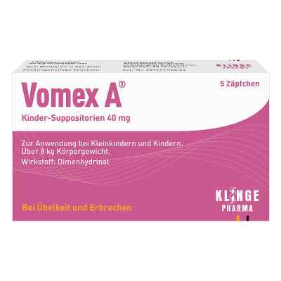 Vomex A Kinder Zäpfchen 40mg