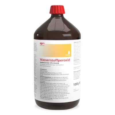 Wasserstoffperoxid Lösung 3% 1000 g (1L) von apodiscounter