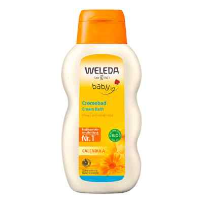 Weleda Baby Cremebad Calendula - reinigt mild & pflegt sanft 200 ml von WELEDA AG PZN 04416967