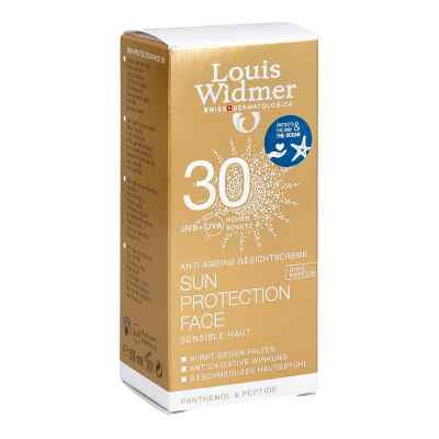 Widmer Sun Protection Face Creme 30 unparfümiert 50 ml von LOUIS WIDMER GmbH PZN 05395635