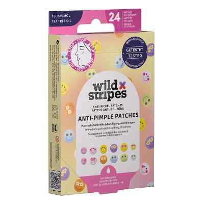 Wild Stripes Anti-Pickel Patches Smile Stop