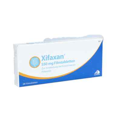 Xifaxan 550 mg Filmtabletten 28 stk von Norgine GmbH PZN 02834212