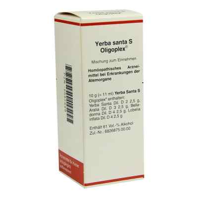 Yerba Santa S Oligoplex Liquidum 50 ml von Viatris Healthcare GmbH PZN 00885688