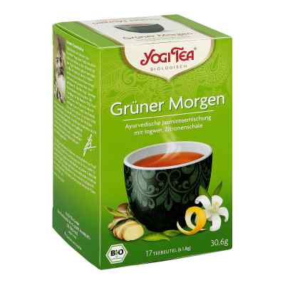 Yogi Tea Grüner Morgen Bio Filterbeutel 17X1.8 g von YOGI TEA GmbH PZN 09688133