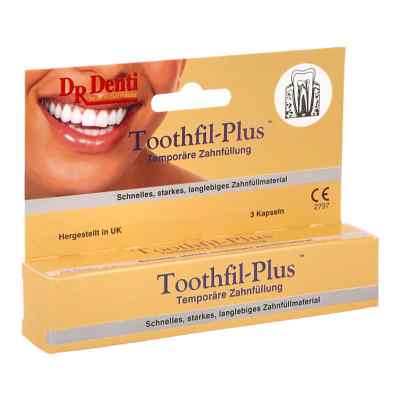 Zahnzement Füllmaterial Toothfil-plus Kapseln 3 stk von Megadent Deflogrip Gerhard Reeg  PZN 10341825