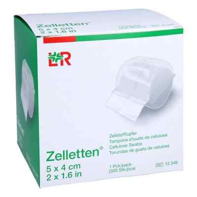 Zelletten Tupfer 4x5 cm unsteril Rolle