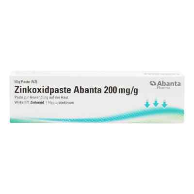 Zinkoxidpaste Abanta 200 Mg/g Paste Z.anw.a.d.haut