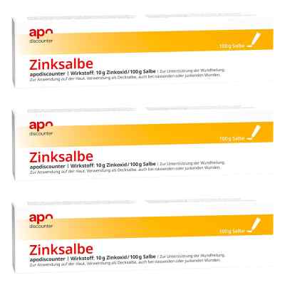 Zinksalbe Apodiscounter 3x100 ml von Pharma Aldenhoven GmbH & Co. KG PZN 08102179